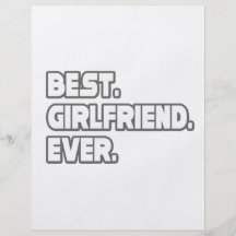 Beste Freundin überhaupt Personalisierte Flyer