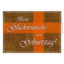 Beste Glückwünsche Grußkarte