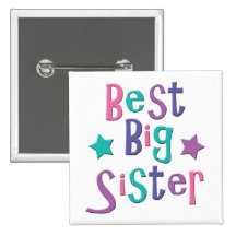 Beste große Schwester Button