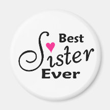 Beste Schwester überhaupt Magnete
