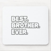 Bester Bruder überhaupt Mousepad