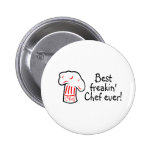 Bester Freakin Koch überhaupt Anstecknadelbuttons