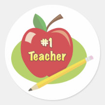 Bester Lehrer Runder Sticker