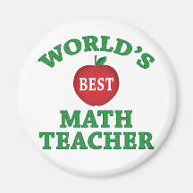Bester Mathe-Lehrer der Welt Magnete
