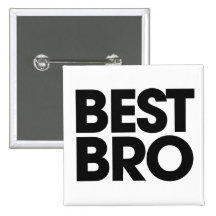 Bestes Bro Anstecknadelbutton
