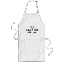 Bestes das Oma u. das Opa der Welt Geschenk Schürzen