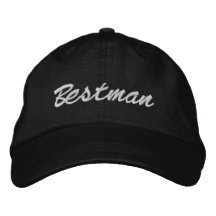 Bestman stickte Hut Bestickte Baseballkappen