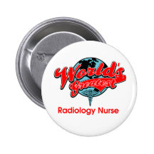 Bestste die Radiologie-Krankenschwester der Welt Anstecknadelbutton