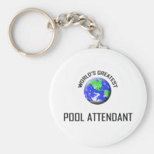 Bestster das Pool-Begleiter der Welt Schlüsselanhänger