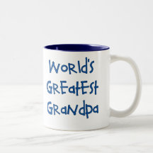 Bestster der Großvater-Becher der Welt Kaffee Tassen