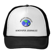 Bestster die Zeitungs-Journalist der Welt Trucker Mützen