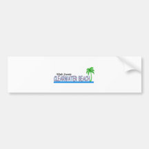 Besuch landschaftlicher Clearwater Strand Autosticker