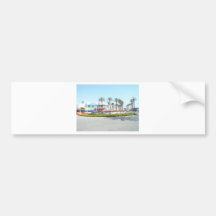 Besuch Long Beach, CA Autoaufkleber
