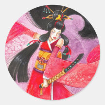 Besuto Samurai-Aufkleber, klein