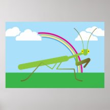 Betender Mantis Plakatdruck