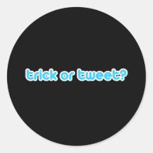 Betrügen Sie oder tweeten Sie Stickers
