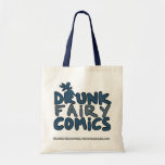 Betrunkene feenhafte Comic-Tasche - groß für Betru