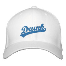 Betrunkener gestickter Hut Baseballcap