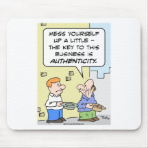 Bettlergeschäftsechtheit Mousepad