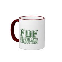 Beunruhigte Grenze - 2 versahen Wecker-Becher mit  Tee Haferl