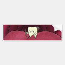 Bewaffnet zu den Zähnen Autosticker