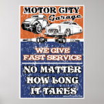 BEWEGUNGSstadt-GARAGE 2 Posterdrucke