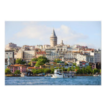 Beyoglu Bezirk und Galata Turm in Istanbul Photo