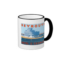 Beyrouth, Hotel-St. Georges Teetassen