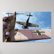 BF109/FW190 POSTERDRUCKE