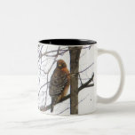 BH Rot-schulterte Falke-Becher Kaffee Haferl