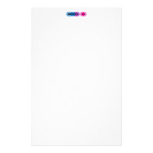 Bi-Morsealphabet-Bar-Briefpapier Individuelle Druckpapiere