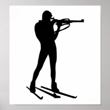 Biathlon Plakat