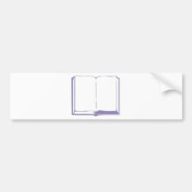 Bibel lila vernarrtes blanc autoaufkleber
