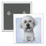 Bichon Frise Buttons