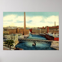 Biddeford Maine Plakatdruck