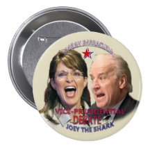 Biden V. Palin 3 Zoll Knopf Anstecknadelbuttons
