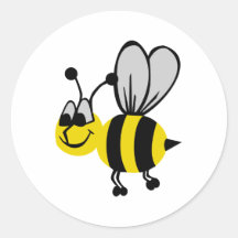 Biene Sticker