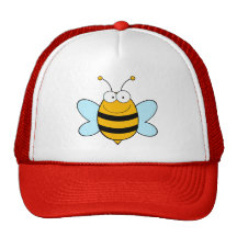 Bienen-Bienen-Wanze hört Insekten-niedliches Carto Trucker Cap