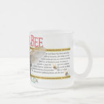 Bienen-mattierter Becher Tee Haferl