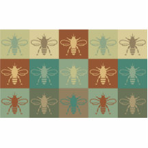 Bienen-Pop-Kunst Fotoausschnitte