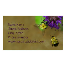 Bienen-Visitenkarte