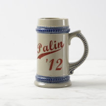 Bier 2012 Sarahs Palin Stein Tee Haferl