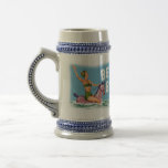 Bier ein Weibchendamen-Bier Stein Tasse