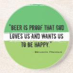 Bier ist Beweis-Untersetzer