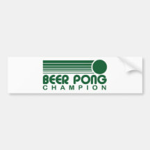 Bier Pong Auto Aufkleber