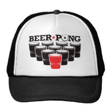 Bier Pong grundlegend - Rot Kappe