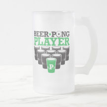 Bier Pong Spieler Tassen