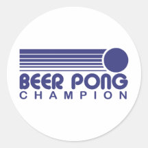 Bier Pong Sticker