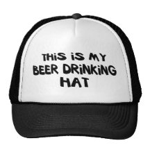 Bier-trinkender Hut Netz Caps