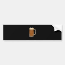 Bierkrug Autosticker